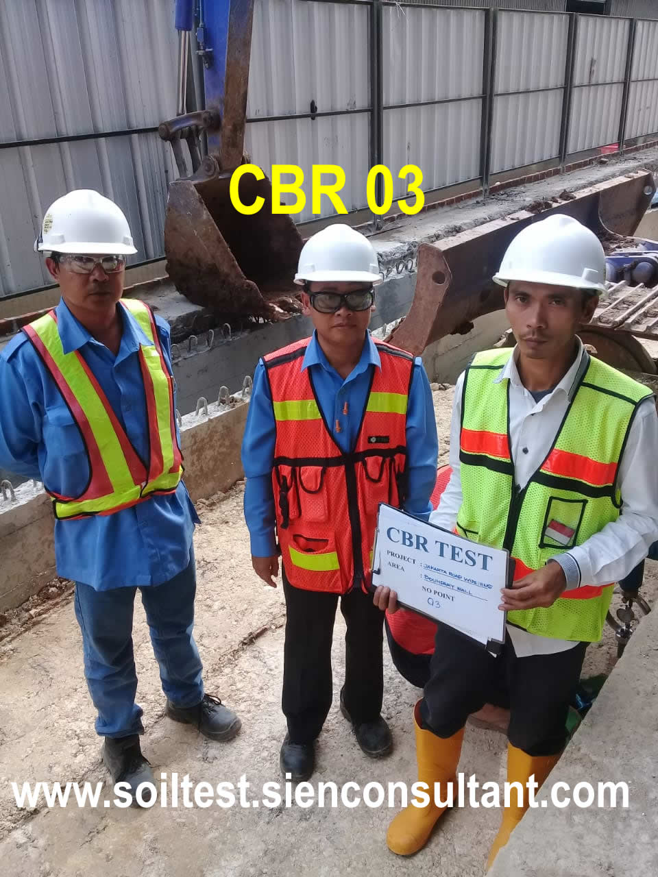 Soil Test-CBR Jalan Pabrik PT. OI-KCI 